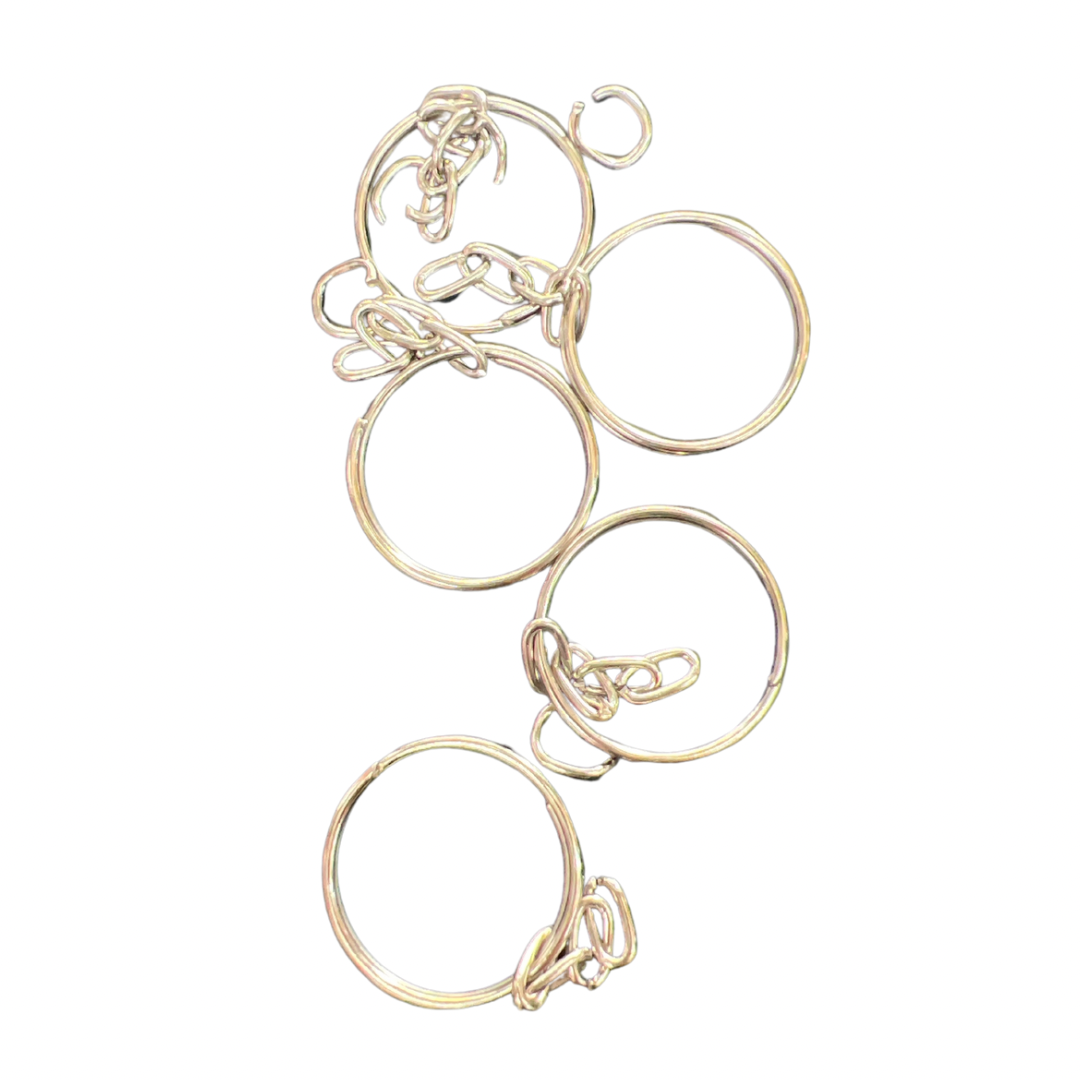 Argollas para llavero