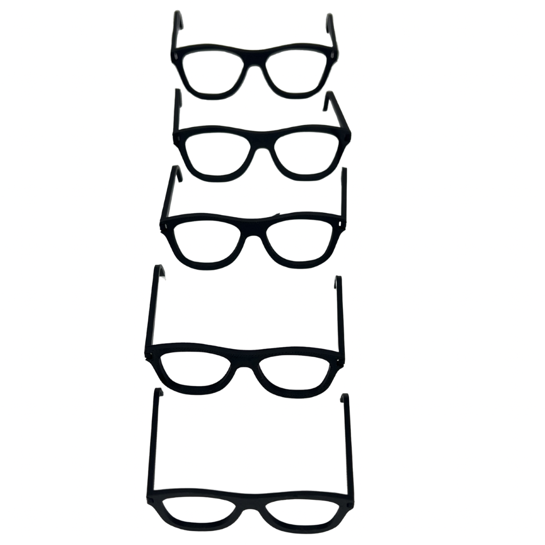 LENTES CUADRADOS PARA AMIGURUMI