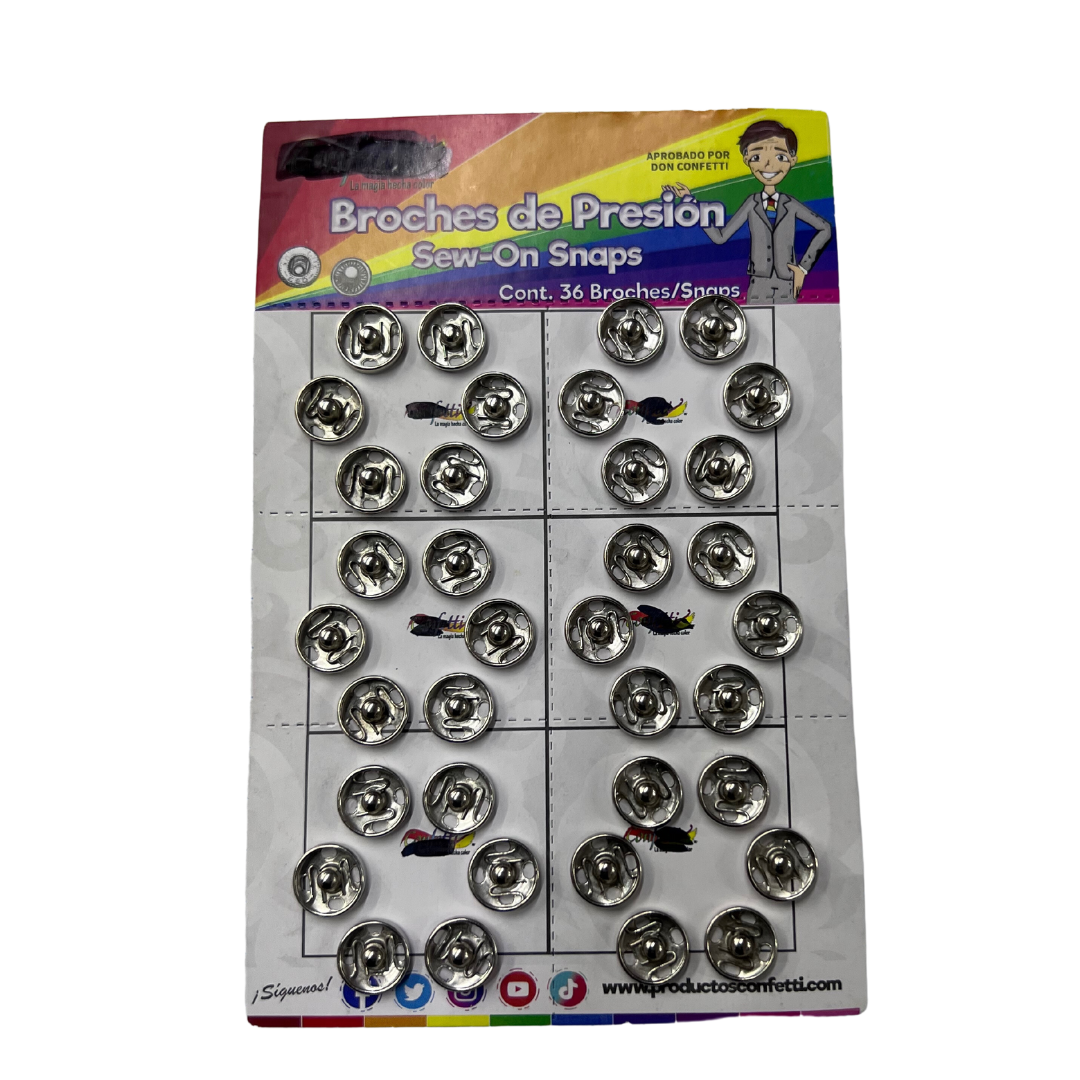 BROCHES DE PRESION