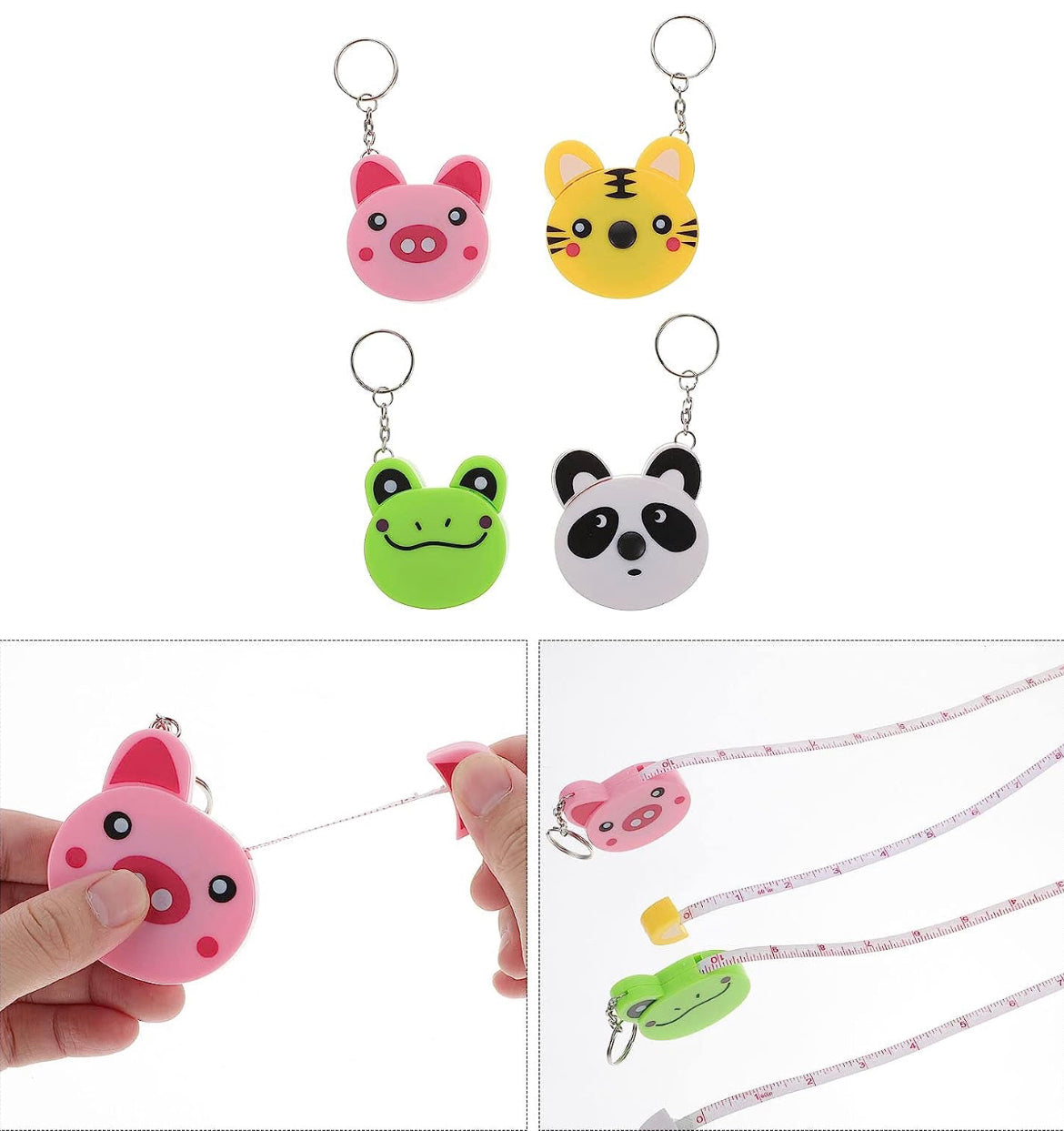 Cinta métrica de animalitos